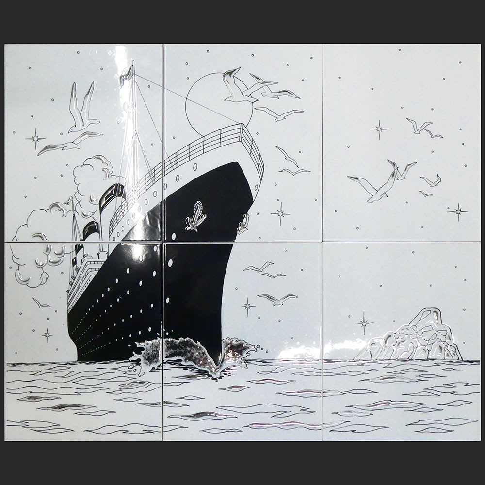 Ref : FRESQUE TITANIC CLOE...